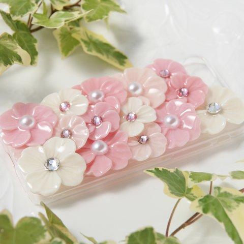 riripiiさま専用ページ　花束のようなお花のスマホケース　 No.33