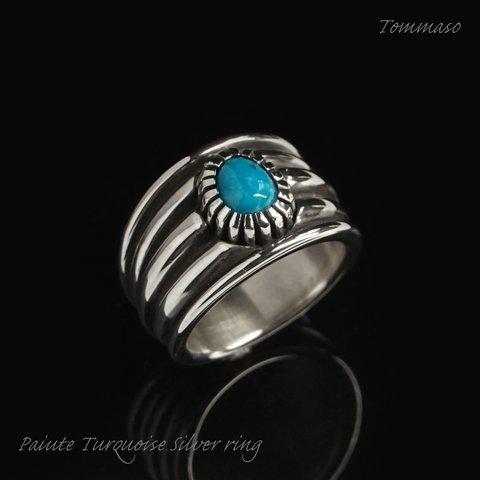 パイユートターコイズ シルバーリング Paiute Turquoise