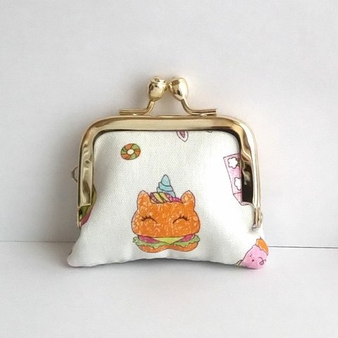 ■角型■小さいがま口：ちっちゃいがま口：かわいいがまぐち：小さい財布：littlie purse