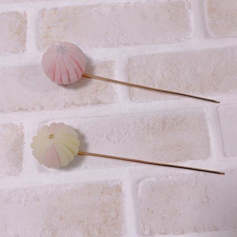 食品サンプル◆和菓子　手毬　かんざし