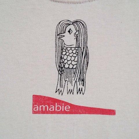 妖怪Tシャツ KIDS   アマビエ / あまびえ　■ Japanese Yokai amabie T-shirt
