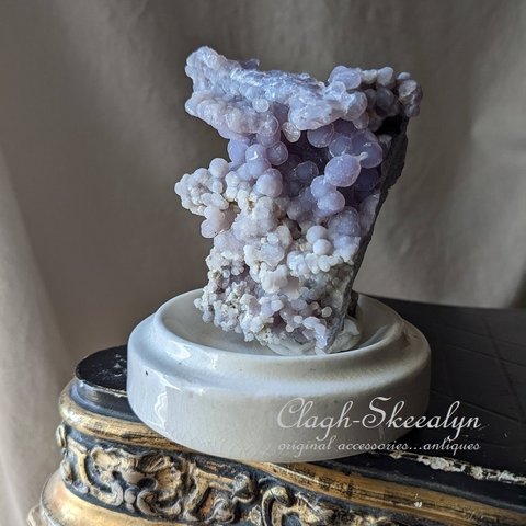 【Grape Chalcedony 】グレープカルセドニー原石｜インドネシア（Indonesia）スラウェシ産｜約126g｜鉱物標本｜レアストーン