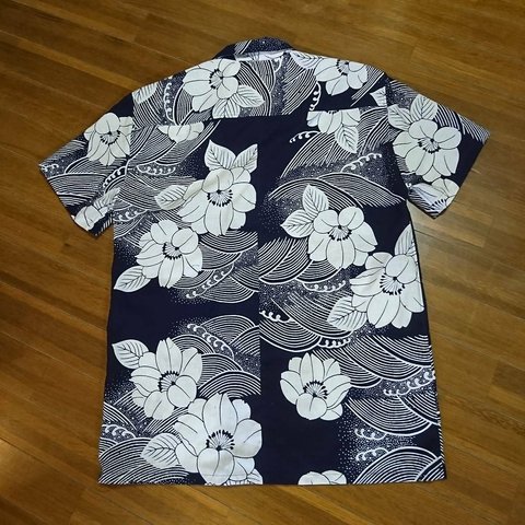 6【受注生産Ｃ】浴衣リメイクアロハシャツフルオーダー
