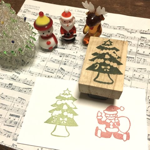 ❇︎クリスマスはんこ❇︎【3個セット】