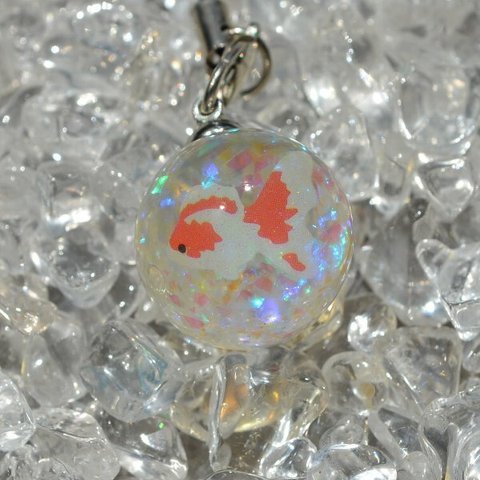 金魚レジン（球型）②