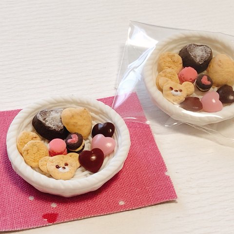 ミニチュア くま 焼き菓子 ハート チョコ アソート