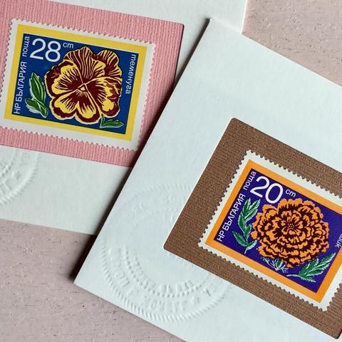 ちいさなartmuseum　　BULGARIA　stamp　2set