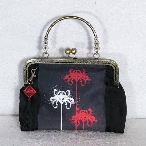 komagire✖️Spider Lilyコラボ彼岸花ガマ口BAG(レッド)