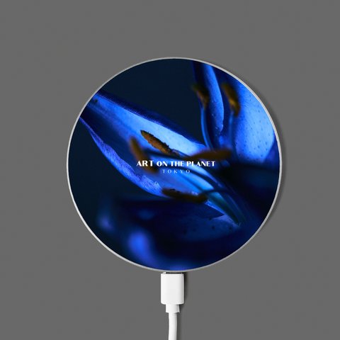 Mobile Battery #065 <blue lily>