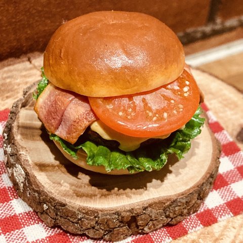 《再販》4分の1サイズ?ベーコンチーズバーガー❤︎ ②