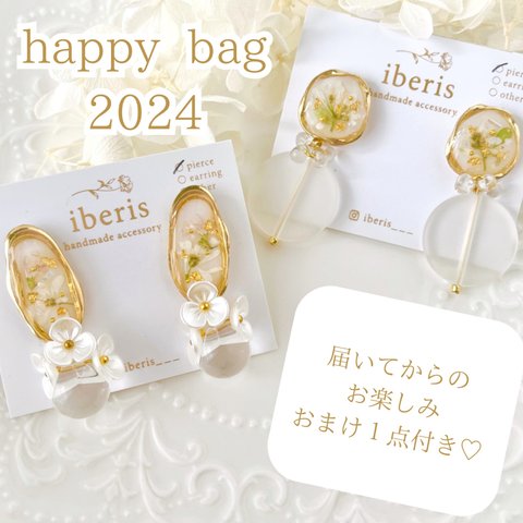 【送料無料】ﾋﾟｱｽ3点ｾｯﾄ ハッピーバッグ happybag 中身が見える福袋