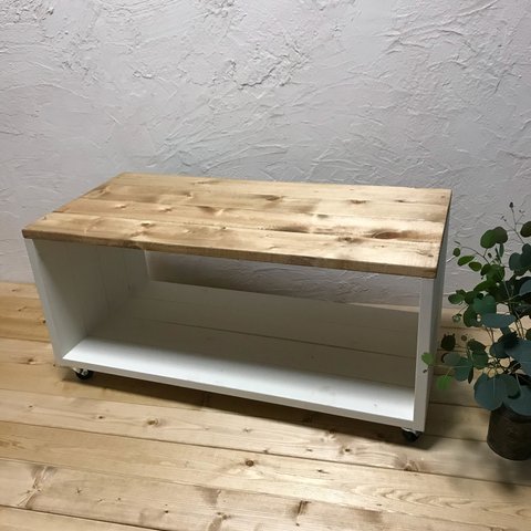 low　shelf ＊Table/WWB W68 D35.6/キャスター付き