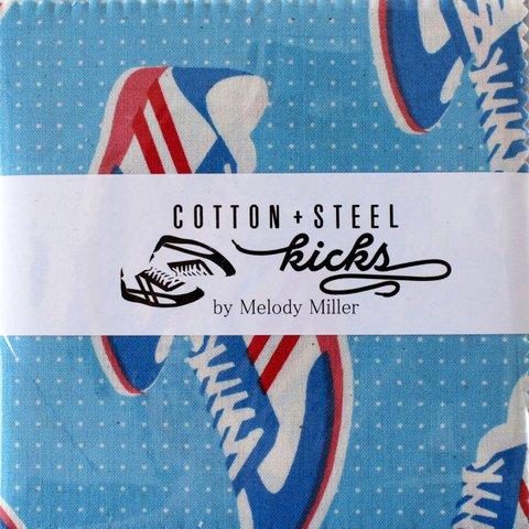 USAコットン　Cotton + Steel　コットン＆スティール　カットクロス24枚セット　キックス