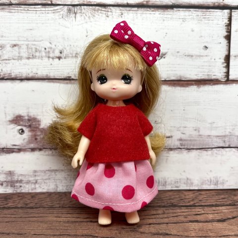 ☆MMC1553☆ミキちゃんマキちゃん用洋服、リボンセット