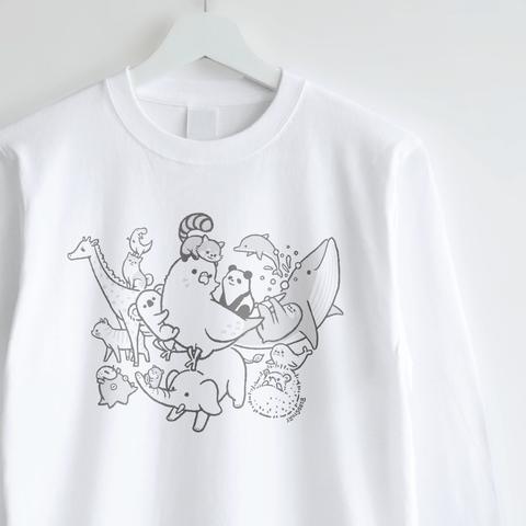 長袖Tシャツ（ANIMAL STORY / セキセイインコ）