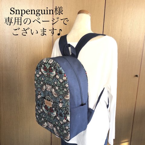 snpenguin様専用のページでございます\(//∇//)✨