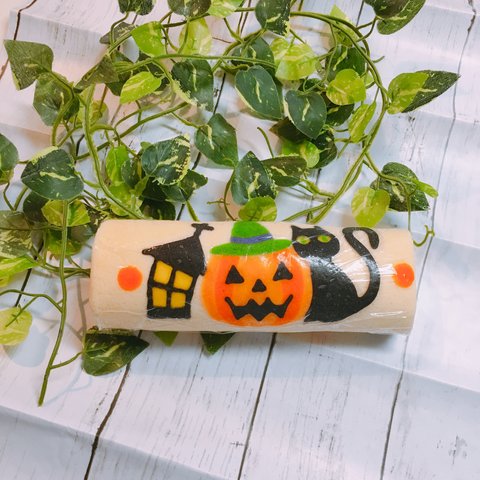 ハロウィンロールケーキ