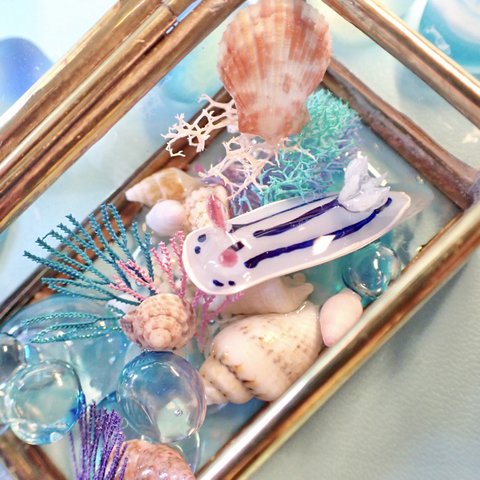 <オブジェ>〜海の宝石箱〜ミゾレウミウシ