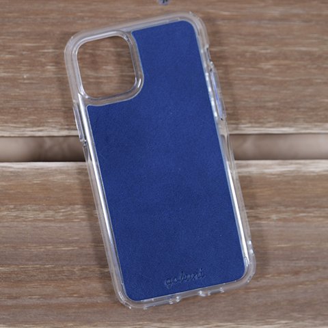 iPhoneケース スマホケース バンパーケース 本革 iphone13 12 11 Xs SE3 SE「S1」blue