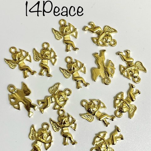 ゴールドエンジェルチャーム14Peaceセット