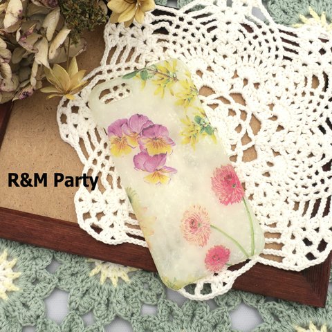 春の花柄スマホケース★iPhoneSE/iPhoneXR/iPhone11/iPhone11Pro/iPhone12ProMax/iPhone12mini/iPhone12