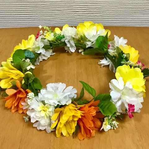 ビタミンカラーの花冠