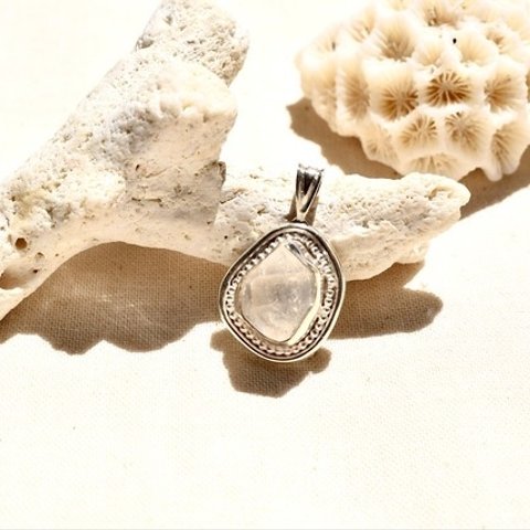 Harkimer diamond pendant top《silver925》