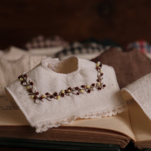 刺繍の付けえり