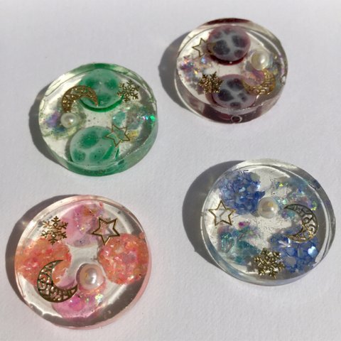 選べるピアス♡月と星と地球