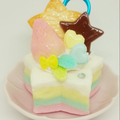 パステルスター☆ケーキのメモスタンドC
