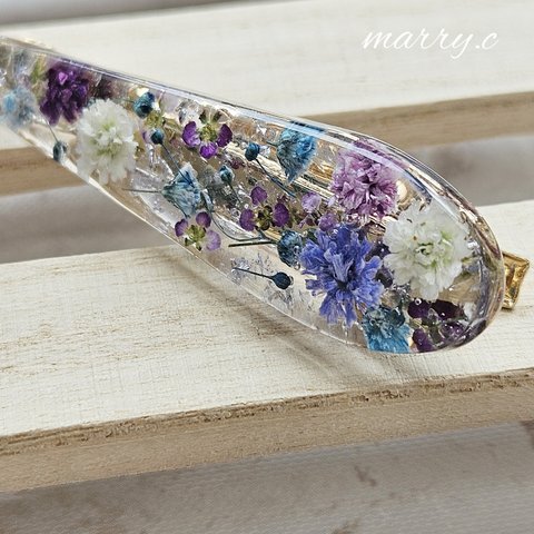 和ガーリー鮮やかな色彩のヘアクリップmarry.c's handmadeaccessory