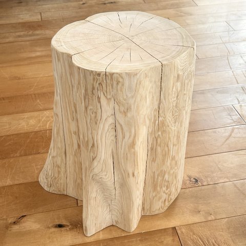 Hinoki Wood Stool No.560