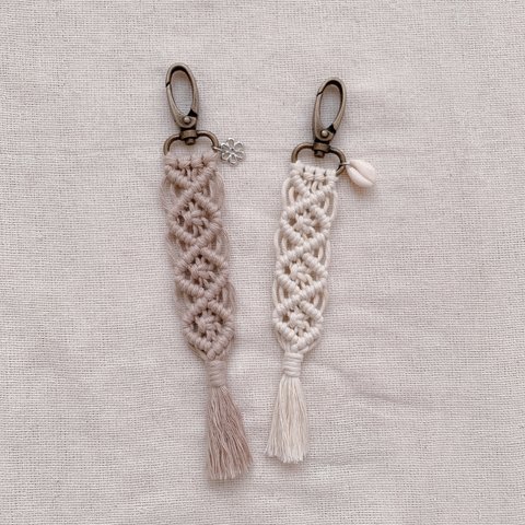 ❁2セット❁ macrame key holder 資材セット【送料込】