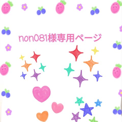 non081様専用ページ