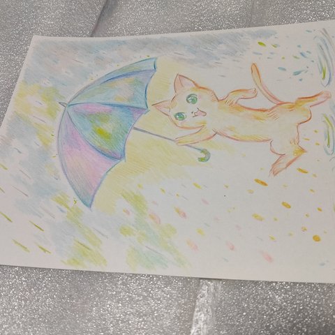 雨ふり猫さん