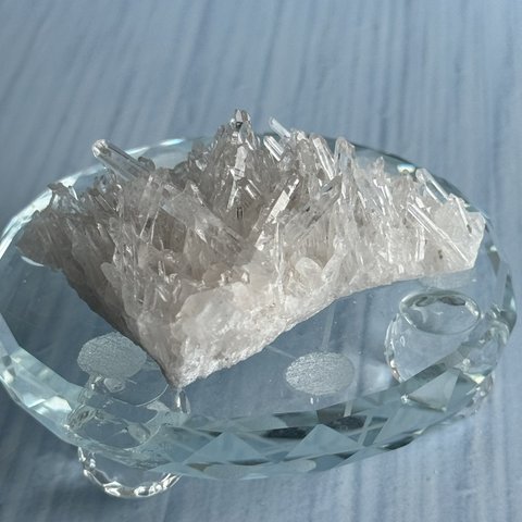 透明なキラキラ水晶クラスター✨✨《No.3》