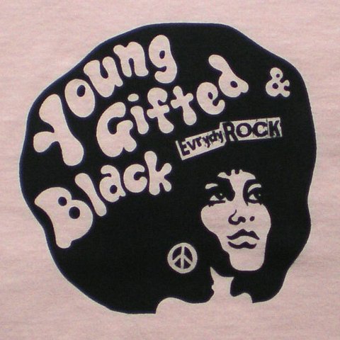 ★★Young Gifted & Black （ベビーピンク）