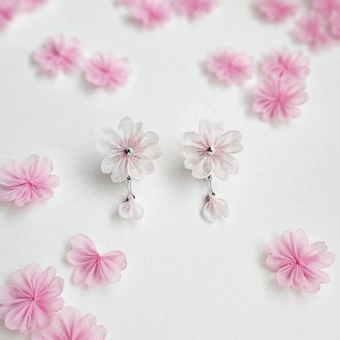 【受注制作】sakura no .....   (earring / pierce)