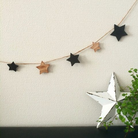 お気に入り1万6000超 ✩ STAR GARLAND 100cm