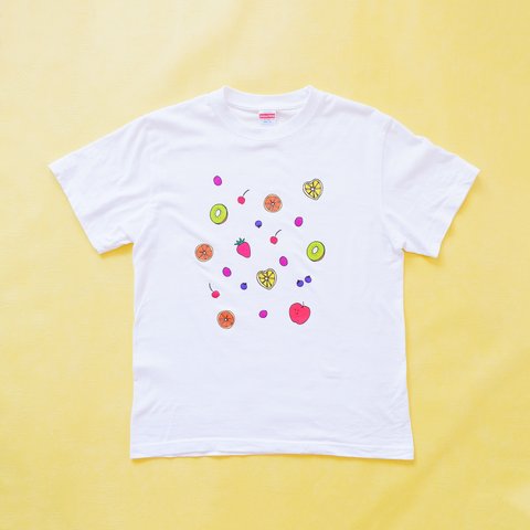 フルーツがいっぱいT《5colors》S〜3XL