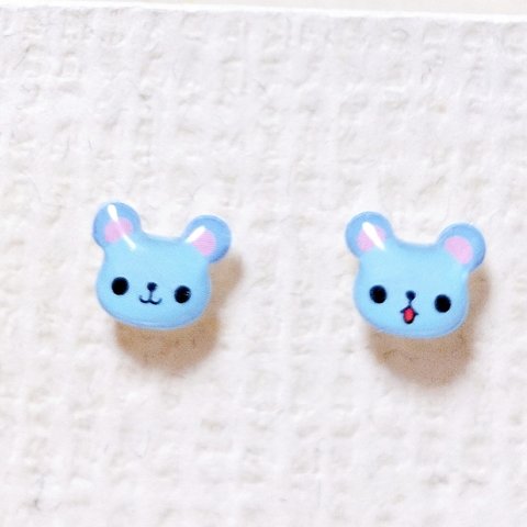 No.1892  ねずみのピアス☆