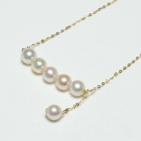 vermeerパール K18ネックレス4mm