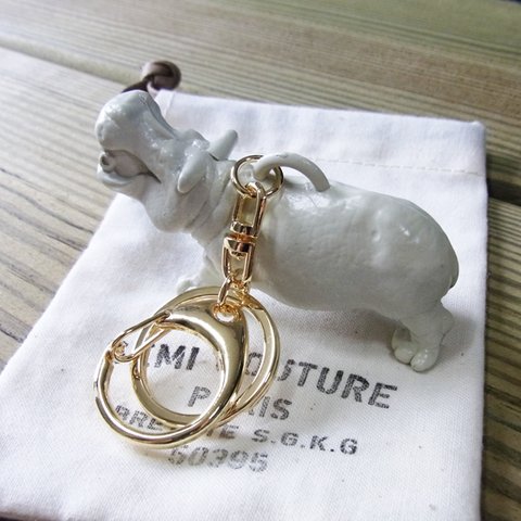 KEY CHARM HIPPOPOTAMUS