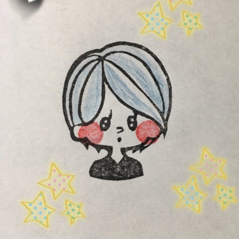 ♡消しゴムはんこ♡似顔絵はんこ♡