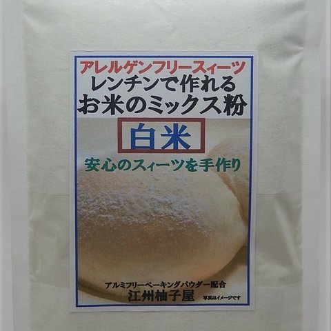 レンチンで作れるお米のミックス粉　白米　１００ｇ