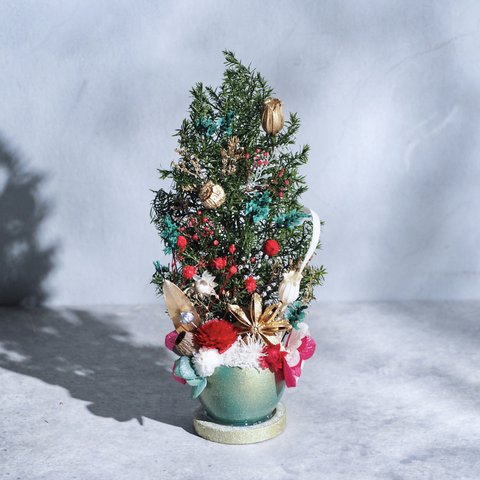 たまごから生まれたクリスマスツリー『クリスマスツリー/エメラルドグリーン』