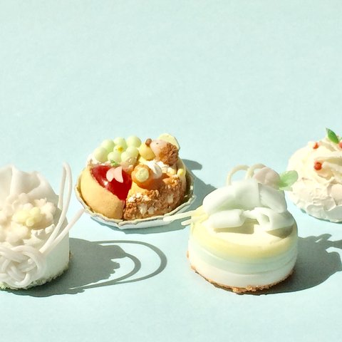  ❀ 日本の四季のケーキ ❀  ミニチュアフード ギフト 