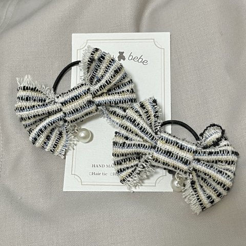 (no.90) 【ベビー・キッズ】Pearl&star ribbon