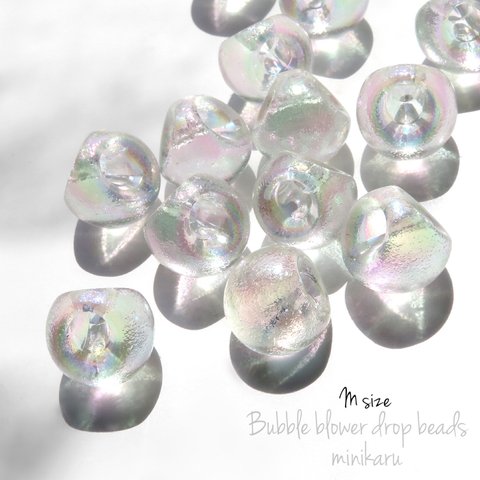 M size(14個入)韓国ビーズBubble blower drop beads
