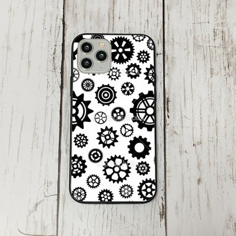 スマホケース3 期間限定 iphone 強化ガラス おしゃれ 北欧 歯車　アンティーク　運気　かわいい　絵画 iface